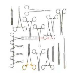 Pack chirurgical de stérilisation féline, stérilisation de chat sans stress, stérilisation de femelle, crochet de stérilisation, prix de gros, instruments vétérinaires - Product Image 2
