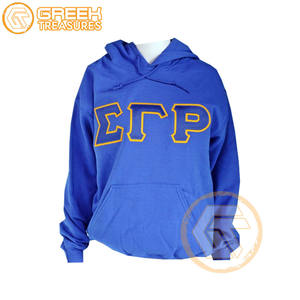 Sudadera con Capucha Personalizada de Alta Calidad de la Hermandad Sigma Gamma Rho, con Logotipo Bordado en la Parte Delantera, de Algodón y Forro Polar para Invierno, Ropa Griega para Mujer - Product Image 3