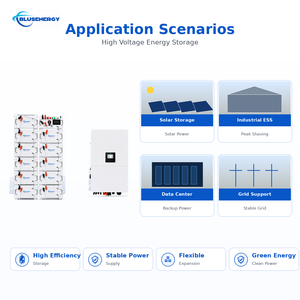 Sistema de Baterías de Alto Voltaje LiFePO4 BLUSENERGY 832V 314Ah 261kWh Compatible con Inversor de 80kW para ESS Solar Comercial - Product Image 5