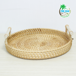 Découvrez le tout nouveau plateau en rotin: un outil de cuisine artisanal pour le stockage et l'organisation des aliments parfait pour les amateurs de pâtisserie - Product Image 6