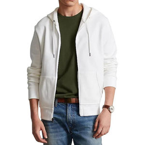 Sweat-shirts à capuche zippés pour hommes de haute qualité, personnalisables, 100% coton, lourds, 450 g/m², fabriqués au Pakistan - Product Image 5