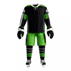 Uniforme de Hockey sobre Hielo Unisex Premium, Logotipo Personalizado, Color Personalizado, Talla Personalizada, Impresión por Transferencia de Calor, Servicio OEM, Conjunto de Poliéster para Fitness - Product Image 1