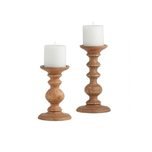 Porte-bougie et support en bois faits à la main pour la décoration de la maison, disponibles au prix de gros des fabricants indiens - Product Image 5