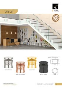 Rampe en verre sans cadre en acier inoxydable pour villas, balcon, centre commercial, application résistante aux intempéries pour les escaliers, rampes de terrasse résistantes aux intempéries - Product Image 3