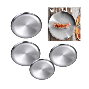 Assiettes en aluminium de haute qualité pour la cuisine et le dessus de table, assiettes en aluminium pour la vaisselle des enfants à bas prix - Product Image 6