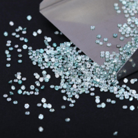 Diamant de laboratoire CVD RCK Global LC teinté bleu taille 1/4, clarté VVS-SI, taille brillant 3.90-4.10 MM, 0.23-0.29 CT