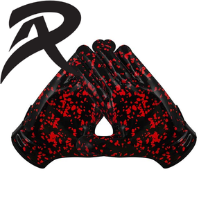 Guantes de Fútbol Americano Antideslizantes de Silicona de la Mejor Calidad, Fabricados por un Buen Fabricante, Tallas para Adultos, RA ATHELITICS - Product Image 2