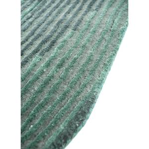 Alfombra Aurelia Azul de Lana y Viscosa Hecha a Mano, Modelo Top-319, Diseño Rectangular Abstracto Moderno, Seda, Bambú y Nailon de Alta Calidad para Uso Doméstico - Product Image 4