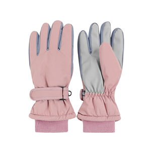 Guantes de cuero cálidos de invierno para deportes al aire libre Nuevos guantes de esquí antideslizantes a prueba de golpes con almohadilla de ajuste de muñeca para deportes de invierno - Product Image 2