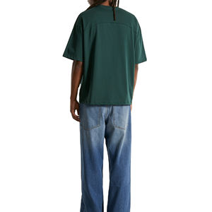 Camiseta cuadrada de peso pesado personalizada de gran tamaño, 100% algodón, ropa de calle para hombre, camisetas de diseño personalizable de fabricantes - Product Image 3