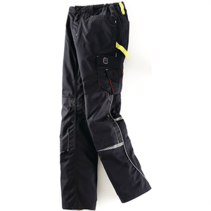 Pantalones de Trabajo Terrax para Hombre, Color Negro/Verde, Talla 52 - Product Image 2