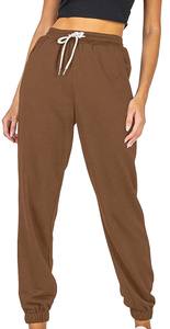 Women's Comfortable <b>Blue</b> Streetwear Joggers Customized Logo Printed Breathable <b>Canvas</b> Fitness Sweatpants Mid Waist Straight - Product Image 5