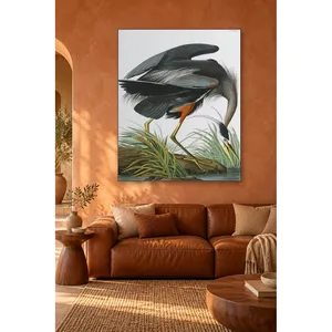 Impresión en lienzo de la Garza Azul Grande de Fida Audubon - Product Image 4