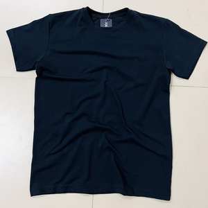 Camiseta de alta calidad 100% algodón color personalizado para hombres camiseta de ajuste regular Stock ropa a granel camiseta - Product Image 6