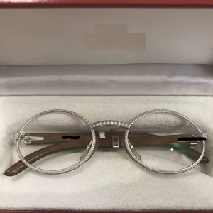 Lunettes de soleil unisexes élégantes Moissanite Diamond Style sophistiqué Ombre noire Confortable Anti-reflet pour la mode de tous les jours - Product Image 1