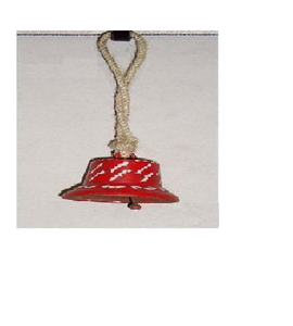 ขายส่งระฆังวัวราคาทันสมัยทองเหลืองสีแดง - Product Image 1