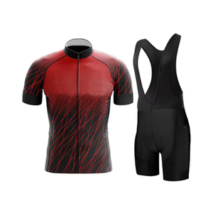 Conjunto de Jersey de Ciclismo de Manga Corta para Hombre, Diseño Superior, Transpirable, Anti-UV, Secado Rápido, Spandex/Algodón, Ropa de Ciclismo Cómoda - Product Image 4