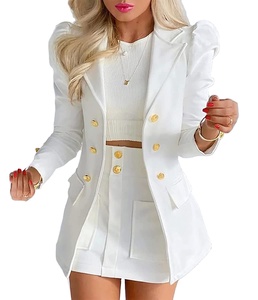 Blazers de oficina para mujer de otoño, chaqueta Formal de Color sólido para mujer, chaqueta de mujer de negocios, trajes de mujer, chaqueta de talla grande, abrigo 2026 - Product Image 3