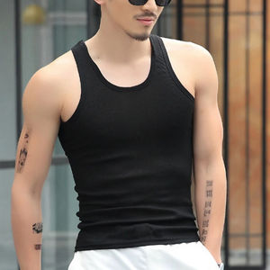 Débardeur femmes mode impression femmes débardeurs blanc Sport sans manches col rond débardeurs - Product Image 1