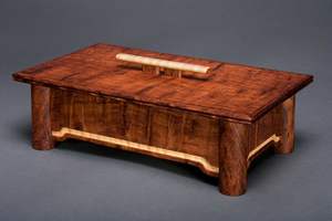 กล่องของขวัญและเครื่องประดับทำจากไม้แท้ดีไซน์โบราณขัดเงาสำหรับตกแต่งบ้านและตกแต่งคริสต์มาส - Product Image 4