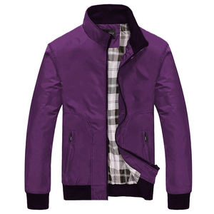 2024 Wholesale Comfortable <b>Men's</b> Casual Bomber <b>Jacket</b> <b>Lightweight</b> Canvas Sportswear Hot <b>Sale</b> - Product Image 6