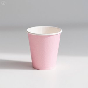 Paquete de 50 vasos de papel resistentes de 12 oz Ecológico Rosa - Product Image 4