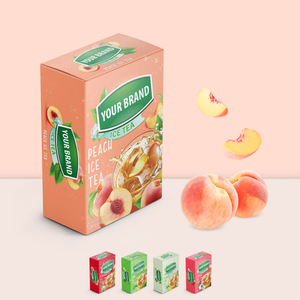 ผงชาน้ำแข็งสตรอเบอร์รี่ผงชาผลไม้400gr กระป๋องบรรจุภัณฑ์ - Product Image 2