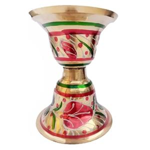 Cuenco de Latón Puro Vintage con Grabado y Acabado Pulido para Decoración, Artículo Decorativo Árabe Peekdaan de Alta Calidad - Product Image 6