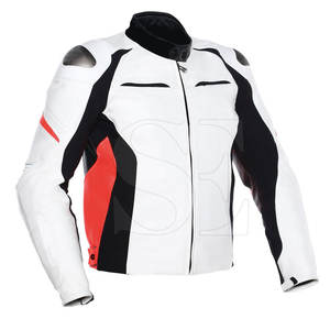 แจ็กเก็ตมอเตอร์ไบค์สำหรับผู้ชายแจ็คเก็ตไบเกอร์หนังแท้สำหรับ100% มอเตอร์ไซด์ผลิตจากปากีสถาน - Product Image 5