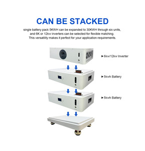 แบตเตอรี่ Lifepo4 12V 100Ah 200Ah 300Ah 100 300 200Ah แบบ Deep Cycle 12.8V สำหรับโซลาร์ 24V 12V ชุดแบตเตอรี่ลิเธียมไอออนพร้อม BMS - Product Image 3