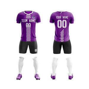 Camiseta de fútbol personalizada, ropa de color degradado, ropa de fútbol unisex, conjuntos de camisetas y tops, traje de fútbol - Product Image 2