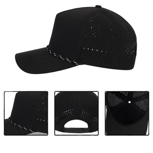 <span class=keywords><strong>Gorra</strong></span> de Béisbol Estructurada y Sólida, Transpirable, de Secado Rápido, con Protección Solar, Ajustable, Ligera, Unisex, para Deportes al Aire Libre, Gorras de Verano - Product Image 3