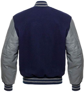 High Quality Customized Stand Collar High Street Style Pakistan Made Custom Casual Wear <b>Long</b> Sleeve Varsity <b>Jacket</b> <b>for</b> <b>Men</b> - Product Image 3