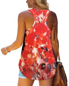 Débardeur sans manches personnalisé pour femmes | Chemise respirante et écologique pour un usage quotidien décontracté - Product Image 5