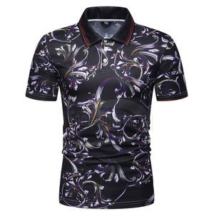 Servicio OEM Diseñe su propio logotipo Sublimación Polo Camisetas Impresión personalizada Hombres Sublimación Polo Camisas - Product Image 1