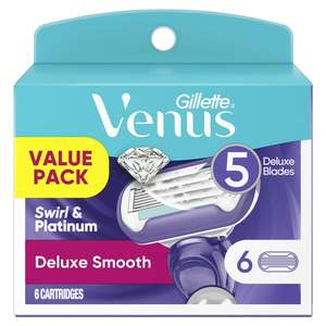 Paquete Económico Gillette Venus con 5 Cuchillas Deluxe Swirl - Product Image 1