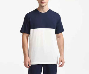 ขายส่งโลโก้ที่กำหนดเองพิมพ์ผ้าฝ้าย100% ขนาดใหญ่เสื้อยืดผู้ชาย Baggy เสื้อยืด - Product Image 3