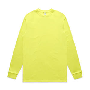 Camiseta de bloque de Color con logotipo bordado personalizado de alta calidad, camiseta de manga larga con estampado de logotipo personalizado para hombre, camisetas al por mayor - Product Image 1