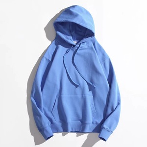 Sweat à capuche pour homme 100 % coton molletonné, anti-boulochage, anti-rétrécissement, coupe classique – Chaleur hivernale, directement de l'usine - Product Image 2