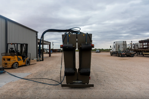 Chute hydraulique à compression en V. Chute hydraulique de compression - Product Image 3