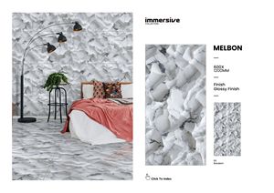 กระเบื้องพอร์ซเลนขัดเงาคุณภาพพรีเมียม ขนาด 600x1200 มม. พร้อมพื้นผิวลายหิน สำหรับพื้นที่ที่ต้องการความหรูหราและตกแต่งภายในสไตล์ร่วมสมัย - Product Image 4