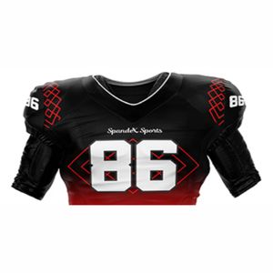 Uniformes personnalisés de football américain fabriqués sur commande pour les équipes Maillot de football américain brodé pour hommes bon marché - Product Image 6