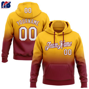 Sweat-shirt à capuche ample et écologique en sublimation, motif drapeau américain, vêtement de travail, pull-over, 100% coton polyester, chaud - Product Image 3