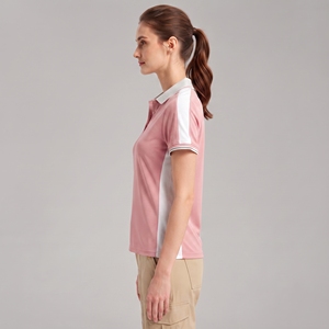 เสื้อโปโลผู้หญิงผ้าฝ้าย 100% ลดราคาพิเศษ ปักโลโก้ตามสั่ง สไตล์สตรีทแวร์ ฮิปฮอป เสื้อโปโลพรีเมียมสำหรับผู้หญิง - Product Image 2
