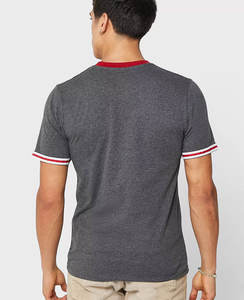 Unisex manga corta 100% algodón Transferencia de Calor Dtg logotipo bordado serigrafía camiseta hombres camisetas personalizadas - Product Image 4