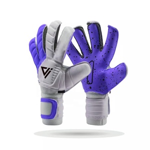 Gants de gardien de but professionnels en latex allemand de qualité supérieure, personnalisables, antidérapants, respirants, avec sangle de poignet réglable pour - Product Image 2