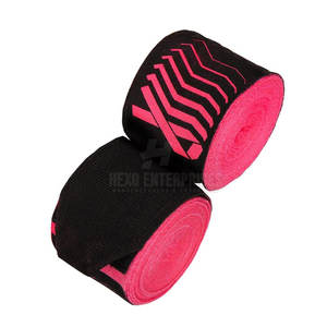 Pakistanais fait sur mesure Handwrap réglable entraînement entraînement gymnastique dynamophilie musculation élastique poignet enveloppes pour la main - Product Image 2