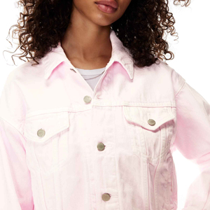 Veste en jean tendance pour homme 2025, la plus vendue, col montant, coupe-vent, respirante, style western, surdimensionnée, avec poches boutonnées - Product Image 2