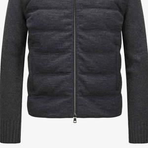 <b>Mens</b> Canvas <b>Cardigan</b> Jacket with Anti-UV Stand Collar Customized Logo for Winter Fall - Product Image 4