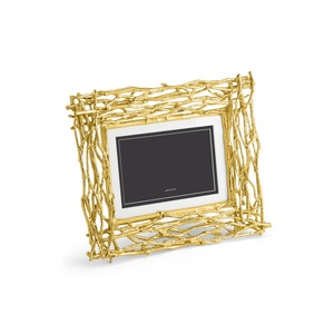 Luxury Horizontal BBrass Gold Twig Photo <b>Frame</b> Decorative Branch Style Couples <b>Picture</b> <b>Frame</b> Modern Handmade <b>Picture</b> Holder - Product Image 5